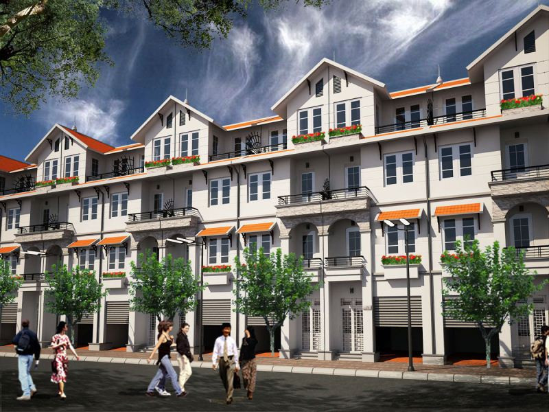 thiết kế liền kề tại khu đô thị cienco 5 hoài đức